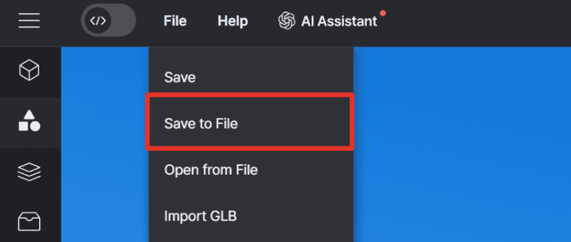 Save as file